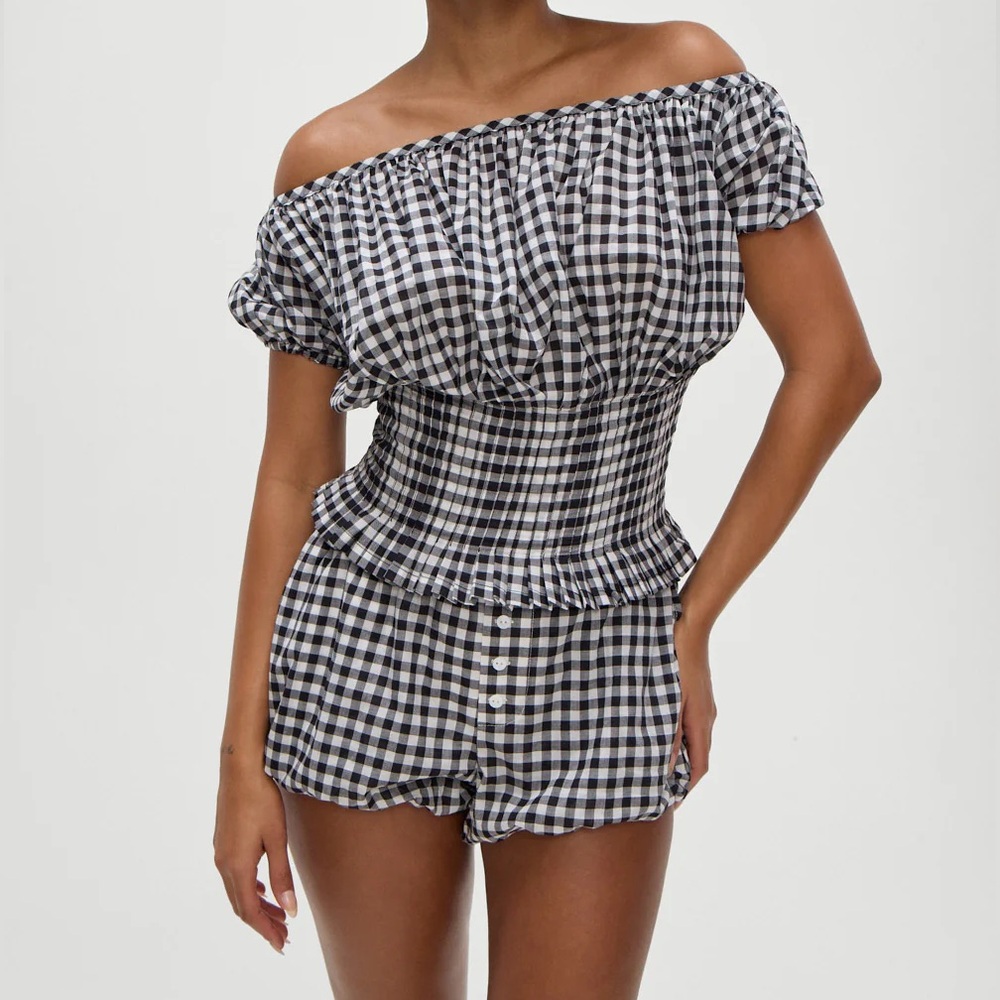 Frankie’s Bikinis Cider Blouse